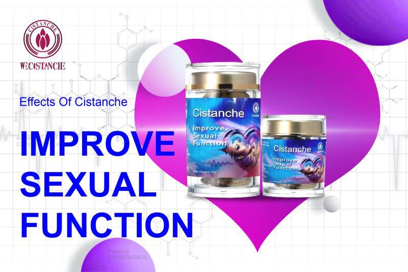 Cistanche improve sexual function