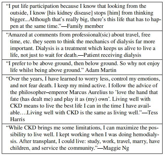 Personal communication; quotations are identifed by name with  permission