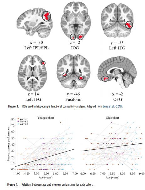 Relations between age and memory