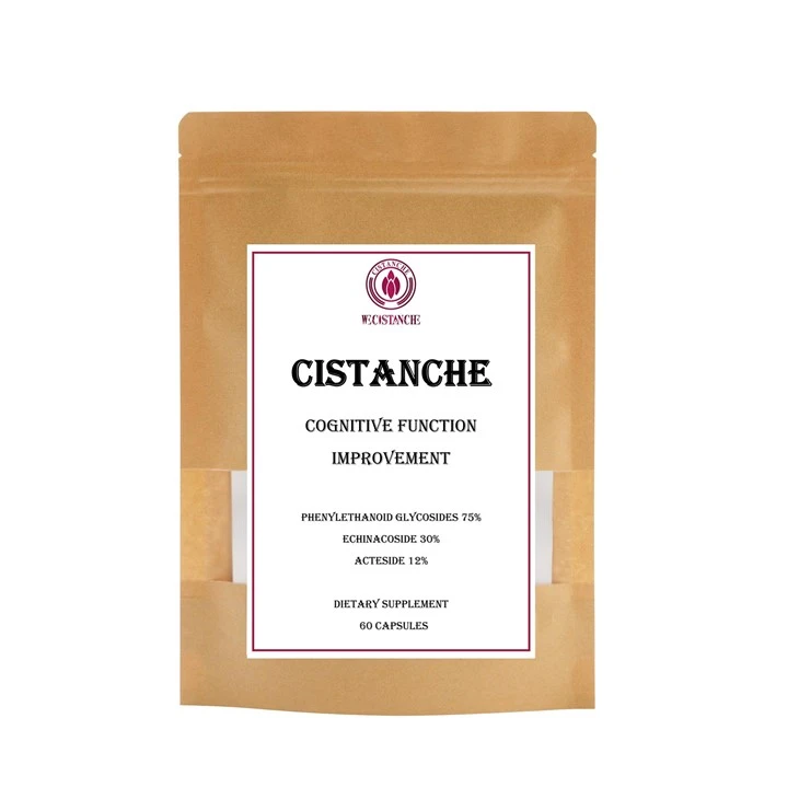 Cistanche Dietary Supplement Cognitive Function Improvement Phenylethanoid Glycosides 75% Echinacoside 30% Acteoside 12%