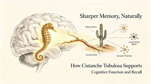 Sharper Memory, Naturally: How Cistanche Tubulosa Supports Cognitive Function...