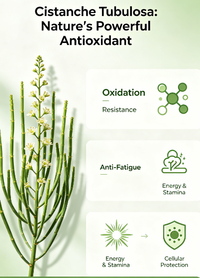 Cistanche Tubulosa: Nature’s Powerful Antioxidant For Anti-Fatigue & Daily Vi...