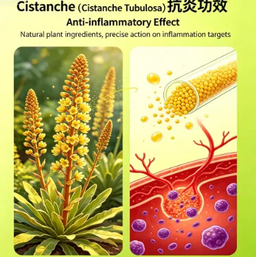 Cistanche benefits for anti-infiammatory Cistanche benefits for anti-infiammatory