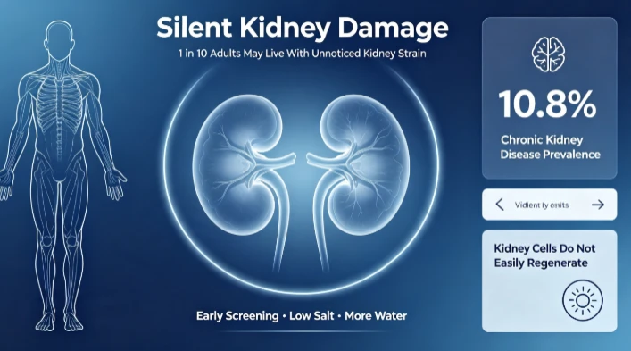 Chronic Kidney Disease Is More Common Than You Think — Lifestyle Risks, Warni...